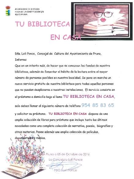 TU BIBLIOTECA EN CASA